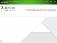 Tablet Screenshot of intercomm.co.za